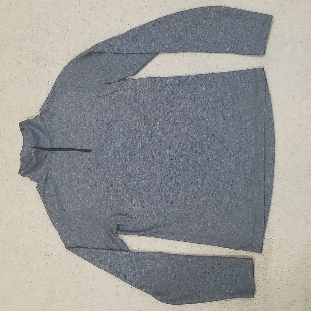 Gray Women's Quarter-Zip Sweatshirt